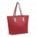Simple Solid Color Pu Leather Top Handle Satchel Handbags for Women Shoulder Bags Simple Solid Color Pu Leather Top Handle Satchel Handbags for Women Shoulder Bags